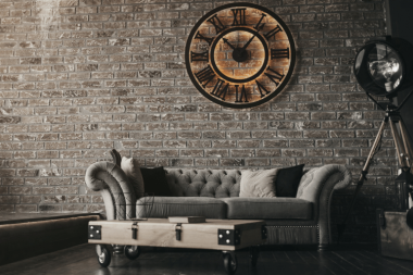 horloge industrielle